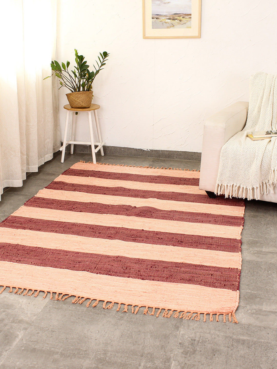 Palolem Recycle Chindi Rug (Red)