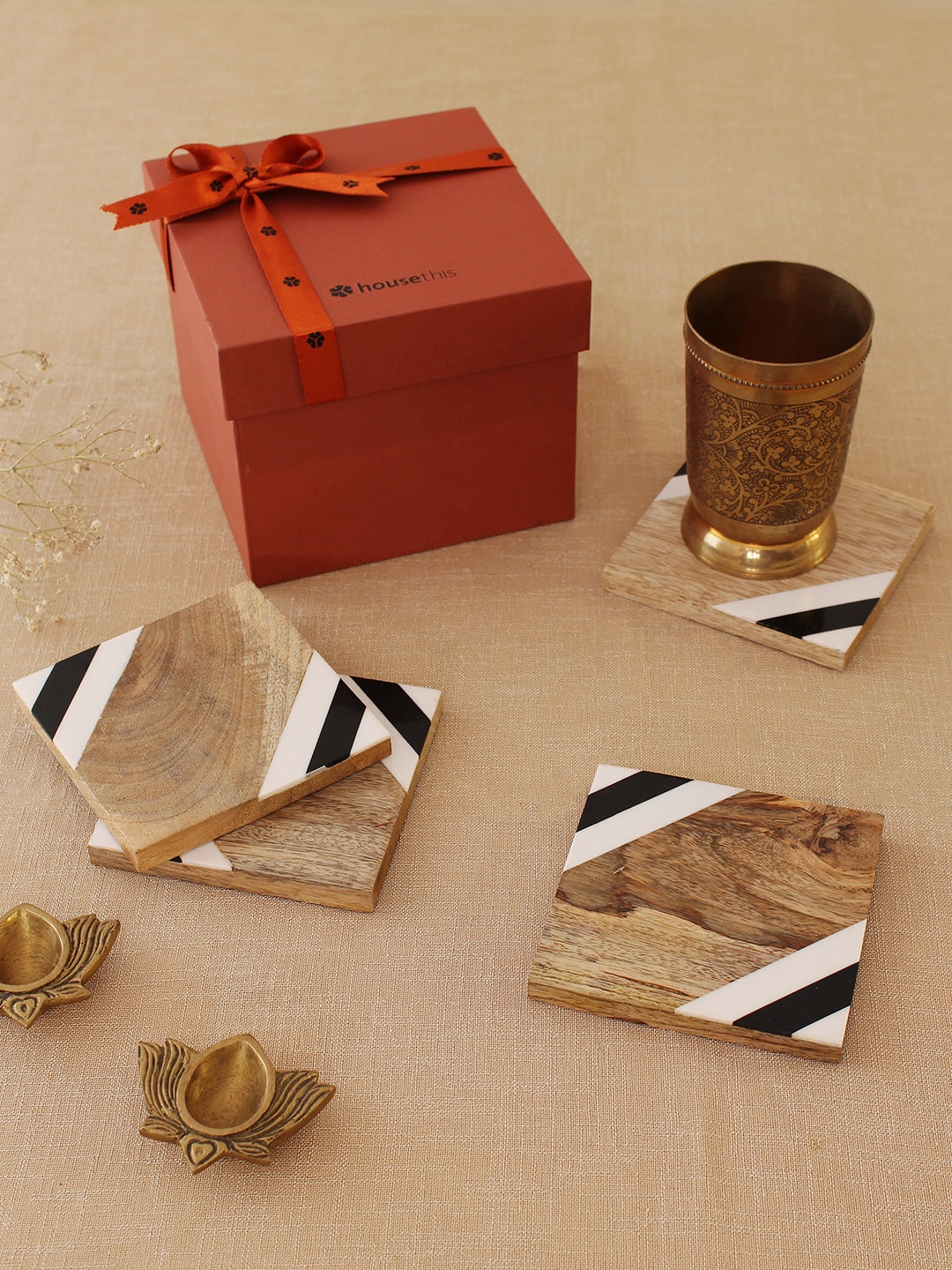 Netrani Coaster Gift Box (Multi)
