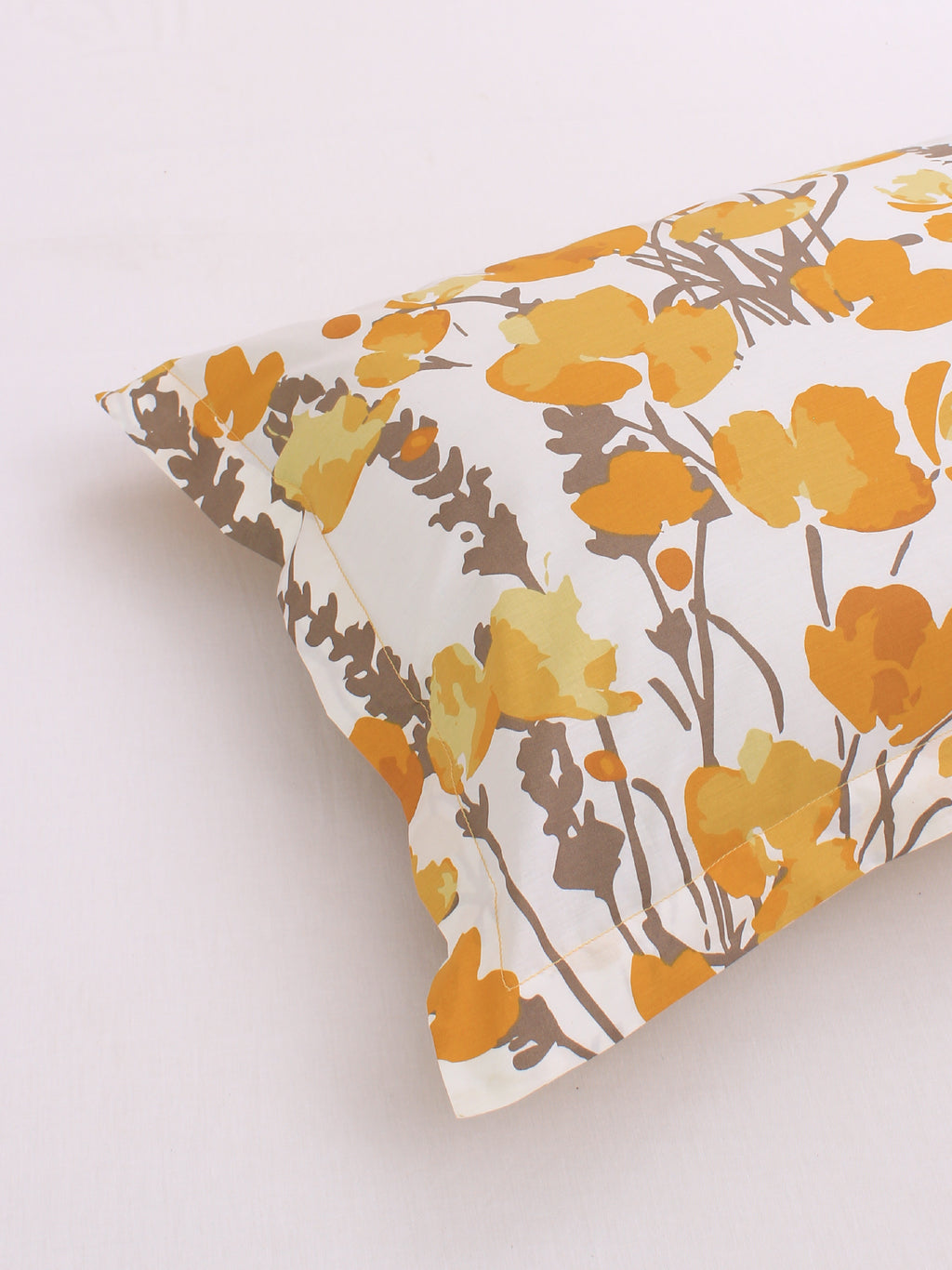 Himalayan Poppies Pillow Cover (Yellow)
