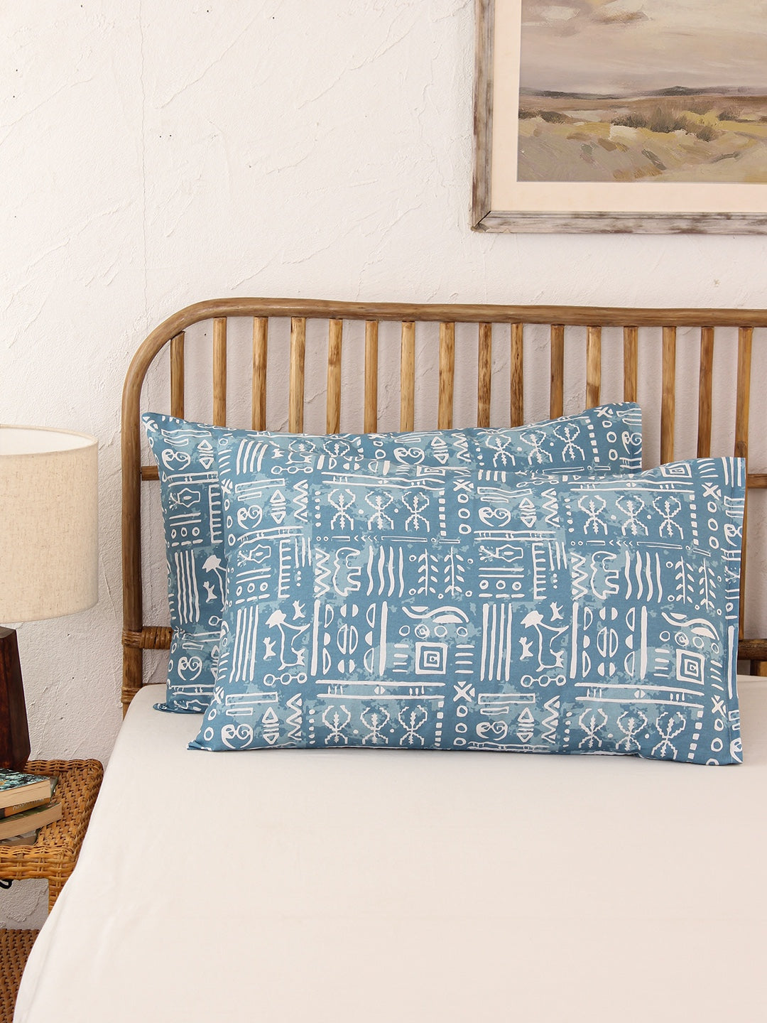 Gamathi Pillow Cover Set (Light Blue)
