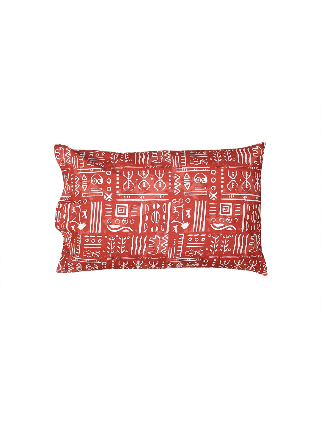 Gamathi Pillow Cover Set (Rust)