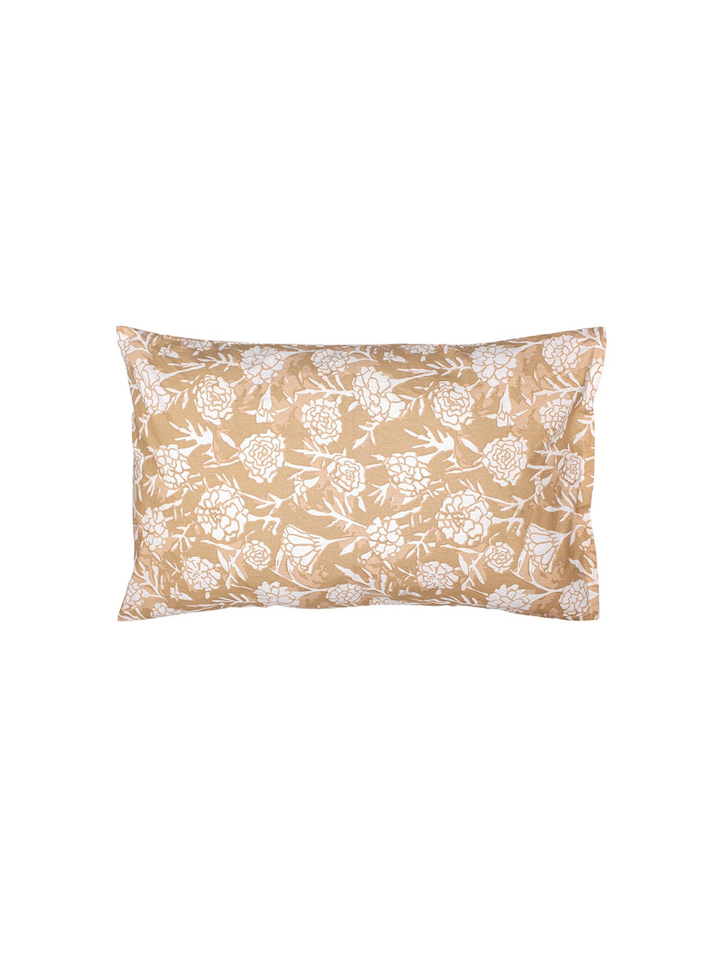 Genda Phool Pillow Cover Set (Beige)
