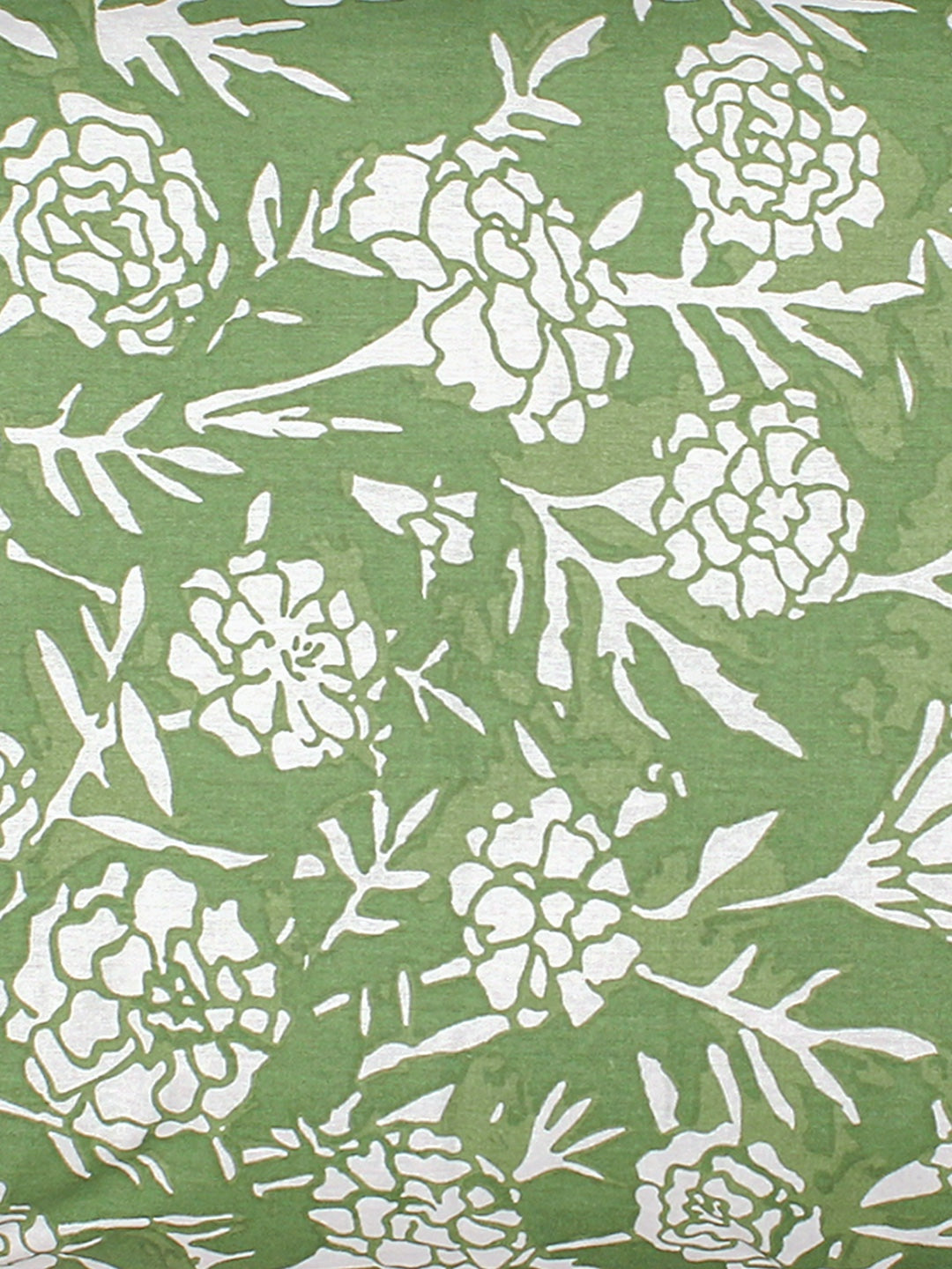 Genda Phool Pillow Cover Set (Green)