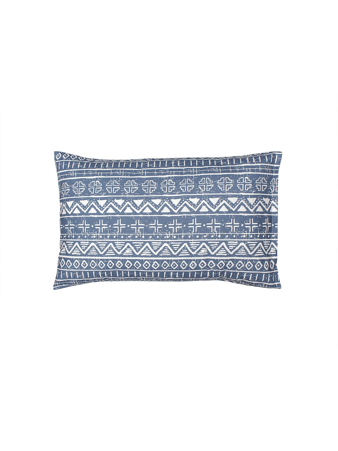 Kullu Patti Pillow Cover Set (Blue)