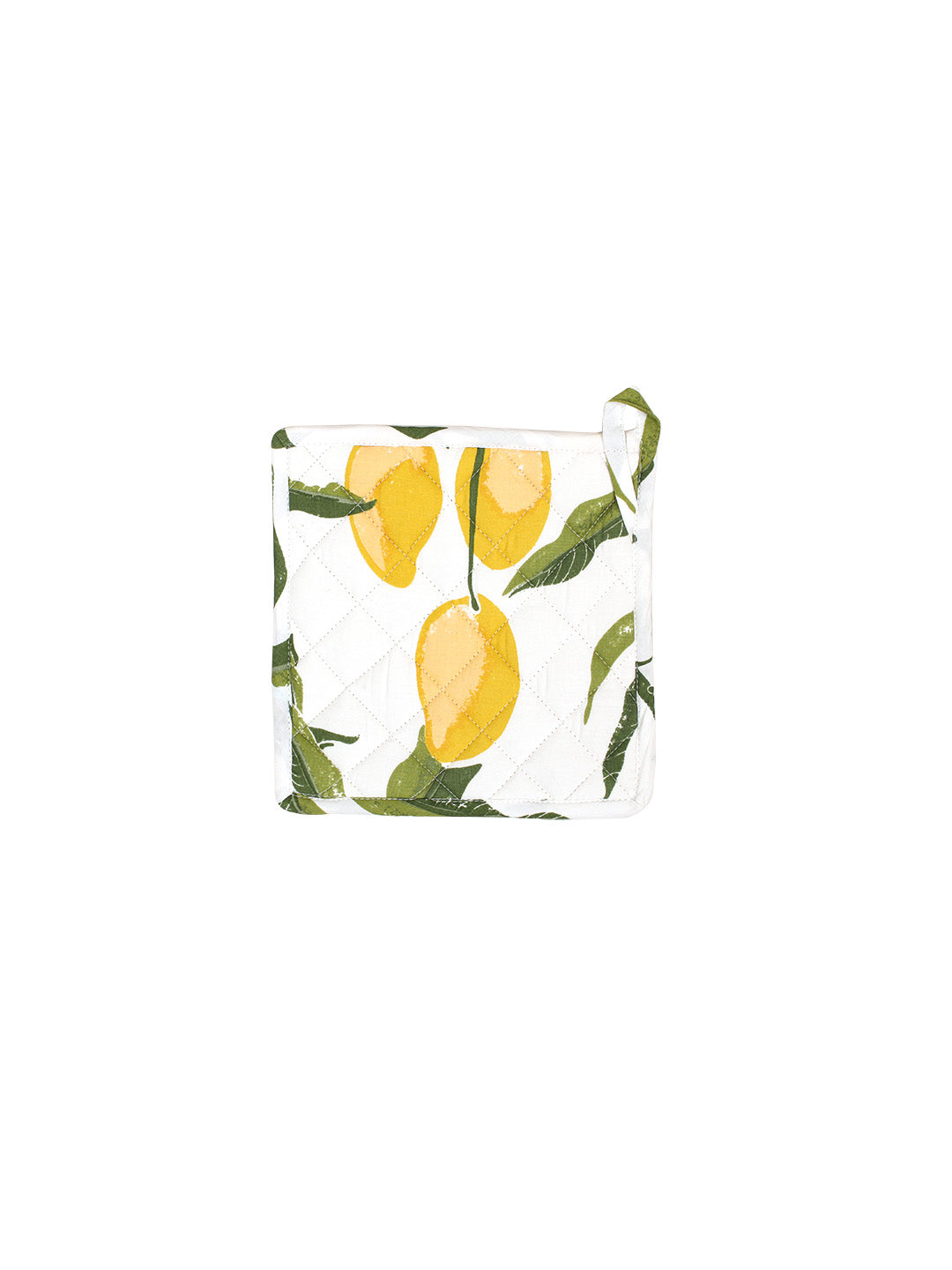 Rasaal - Set Of 2 Pot Holders (Yellow)