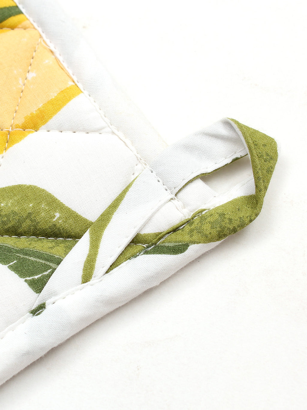 Rasaal - Set Of 2 Pot Holders (Yellow)