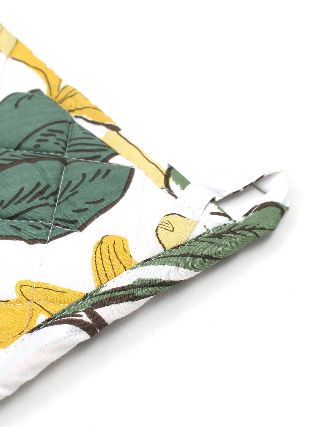 Senjana - Set Of 2 Pot Holders (Green)