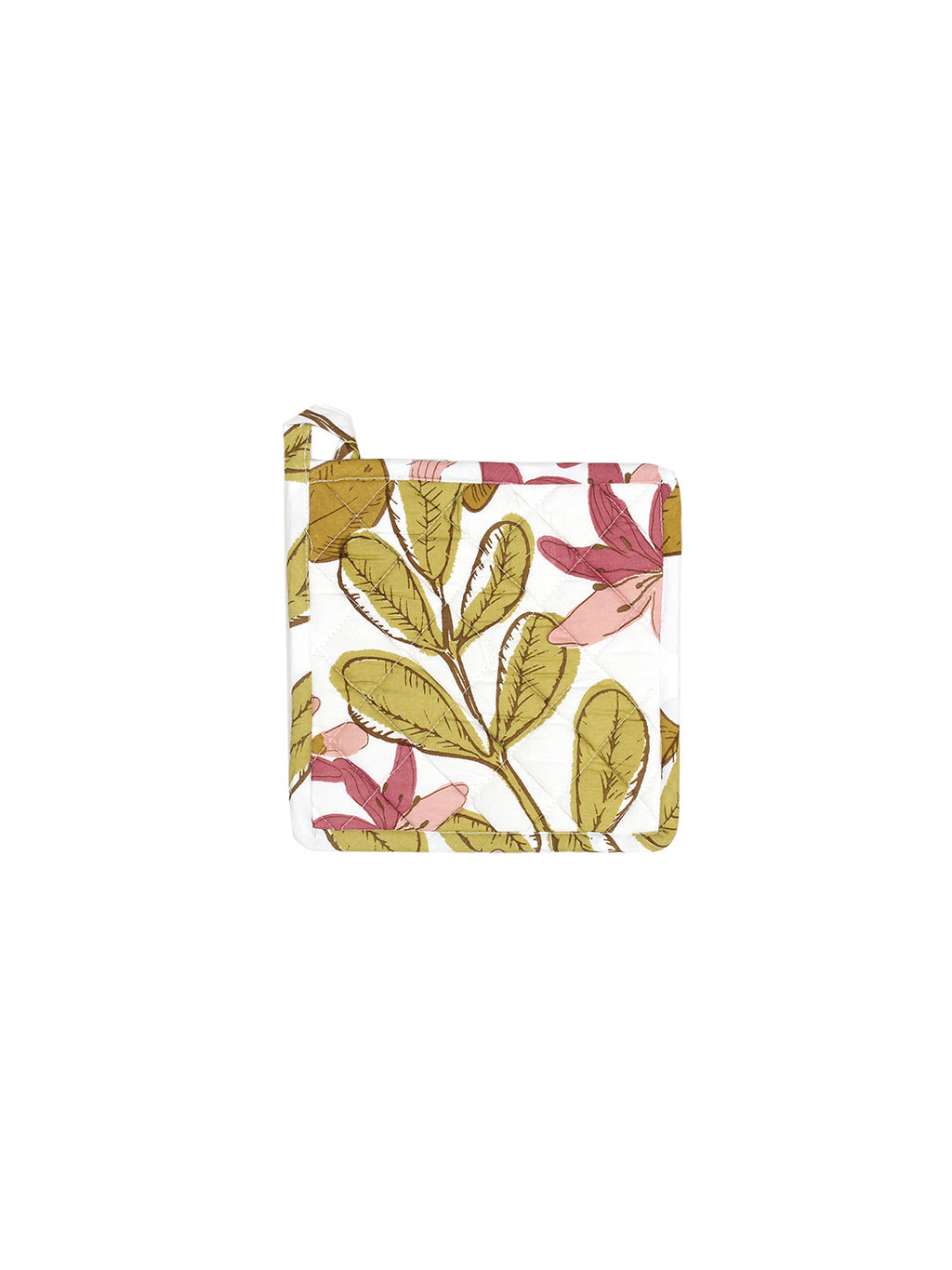 Senjana - Set Of 2 Pot Holders (Pink)
