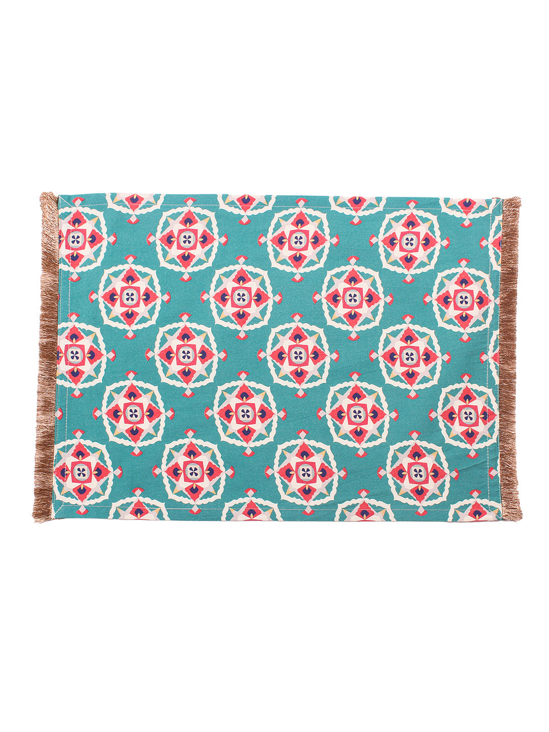 Gulshan - Set Of 2 Placemats (Teal)