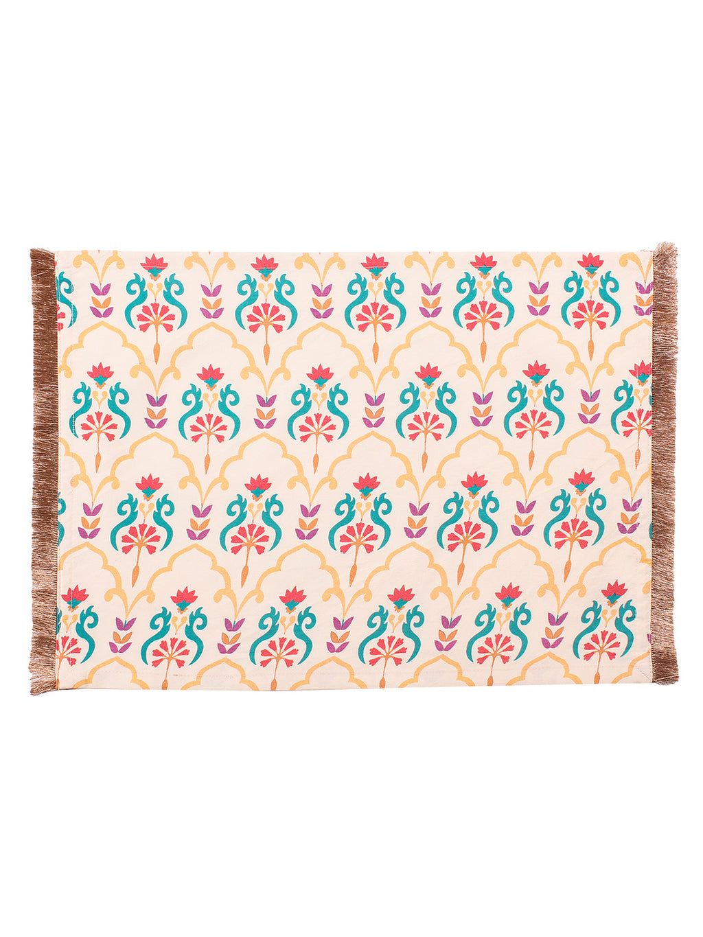 Pushp - Set Of 2 Placemats (White)