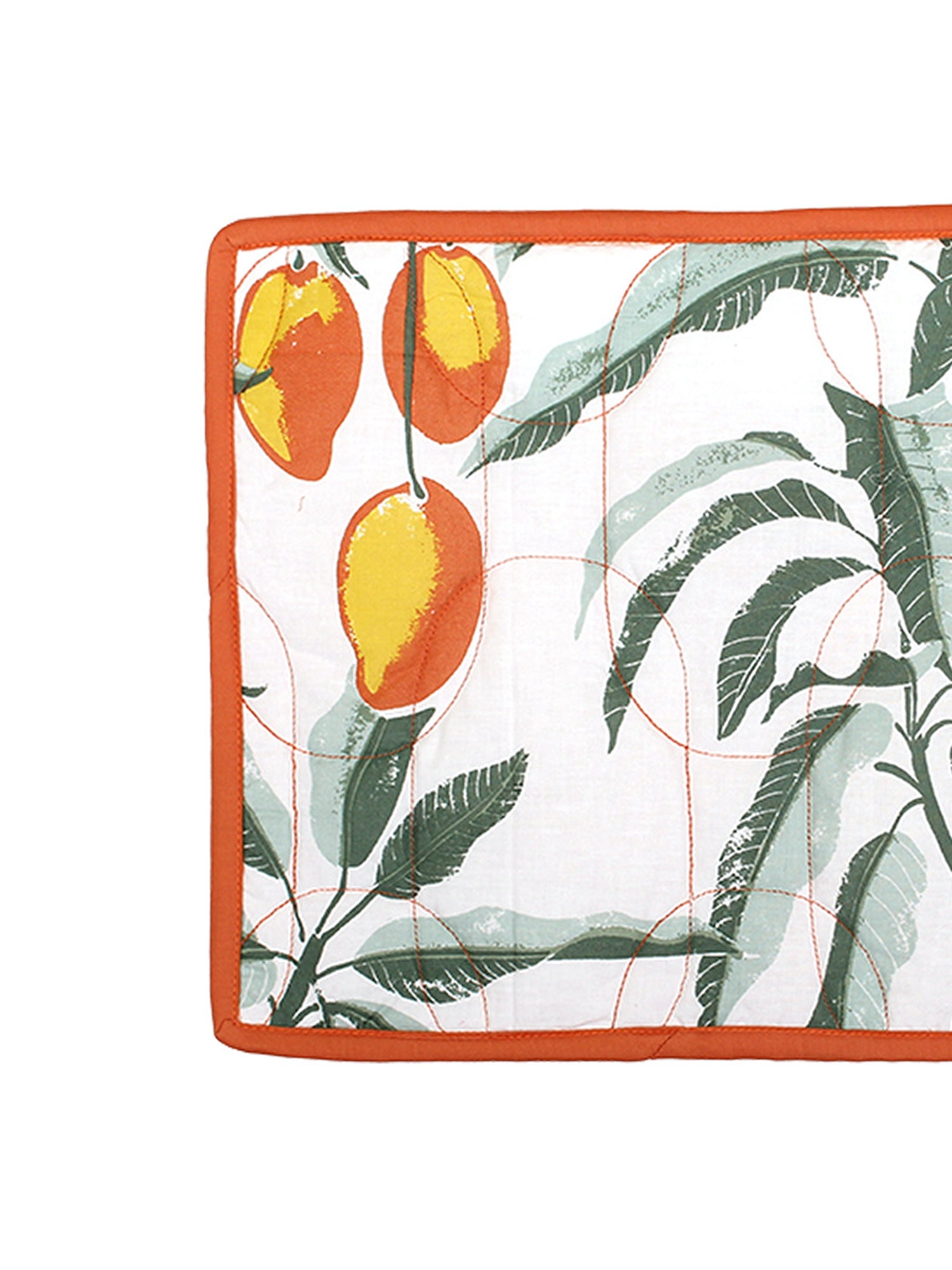 Rasaal - Set Of 2 Placemats (Rust)