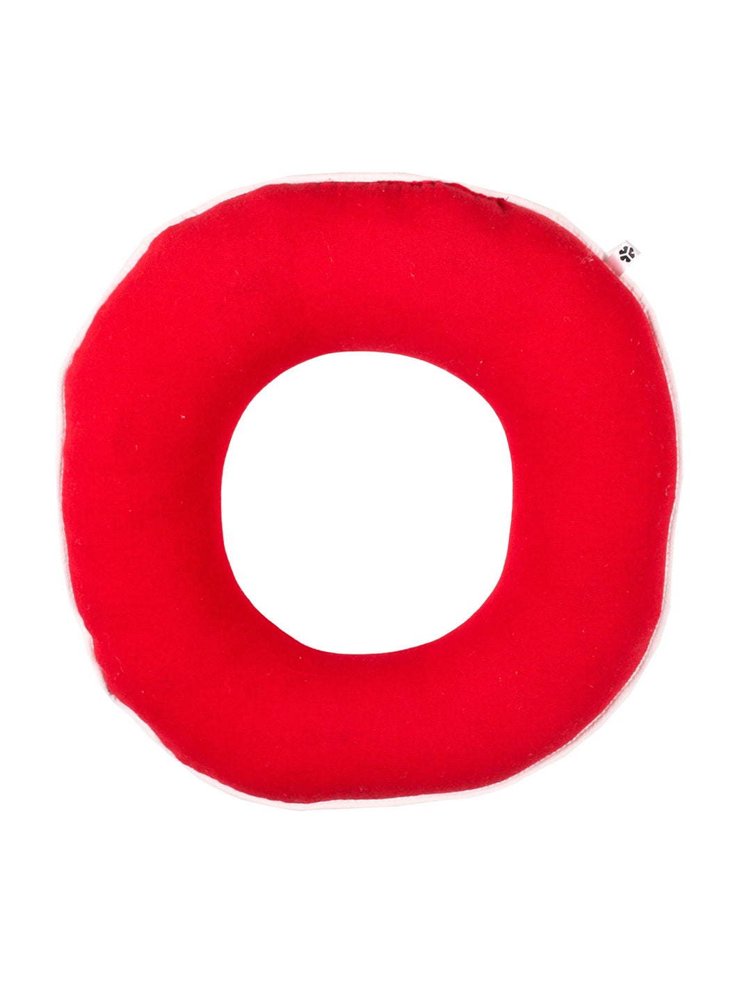 Bon Voyage Buoy Shaped Cushion (Red)