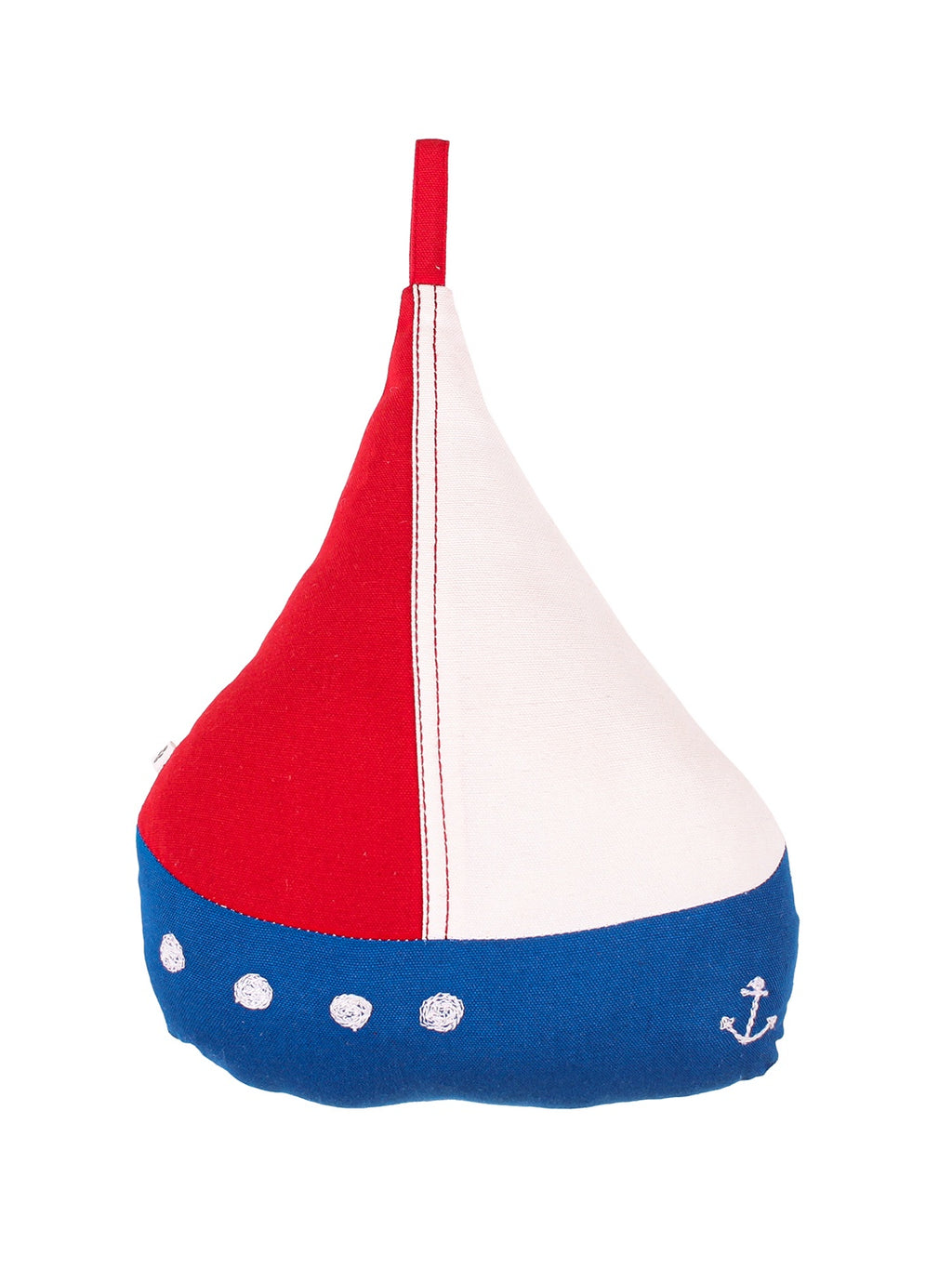 Happy Sailor Boat Shaped Cushion (Multi)
