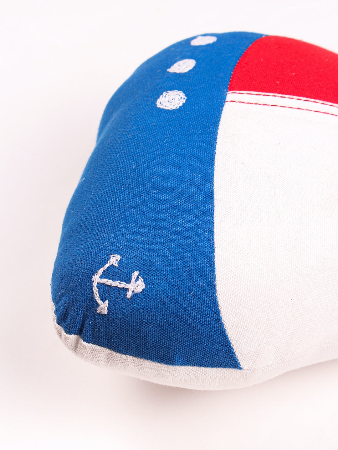 Happy Sailor Boat Shaped Cushion (Multi)