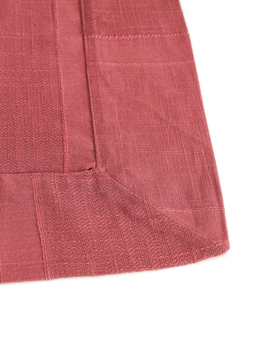Herringbone 1 Table Cover - (Maroon) - Large