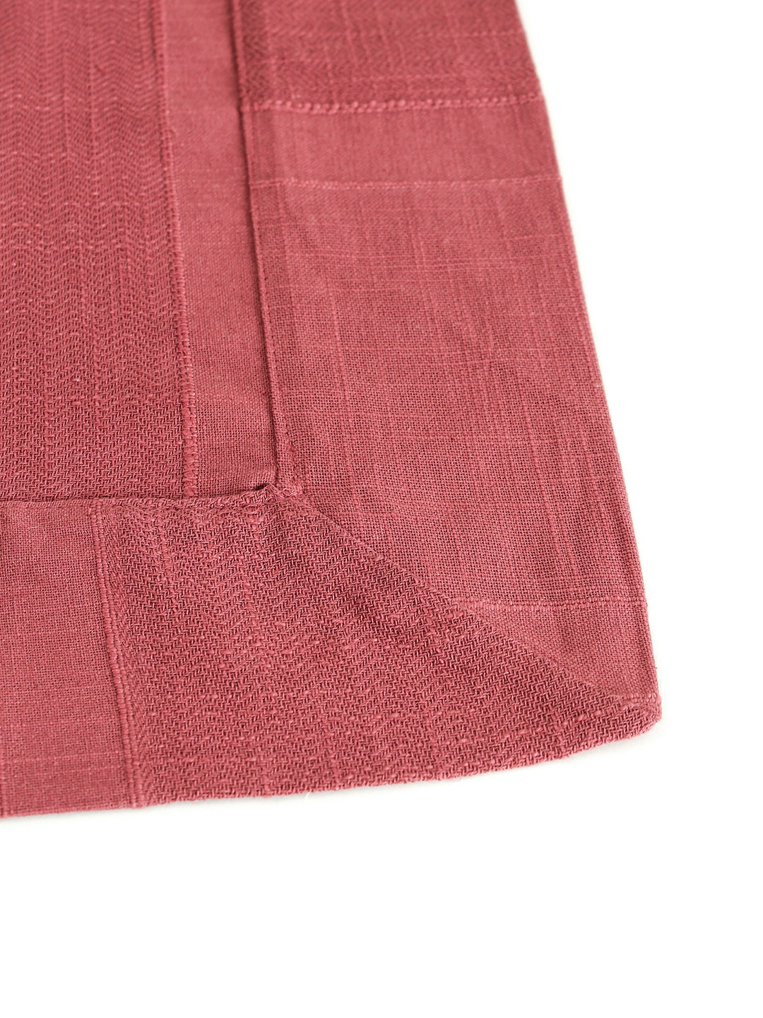 Herringbone 1 Table Cover - (Maroon) - Large