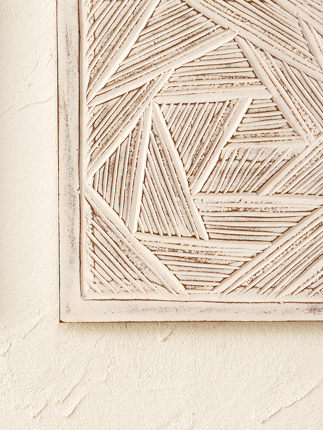 Chappu Wall Art (White & Natural)