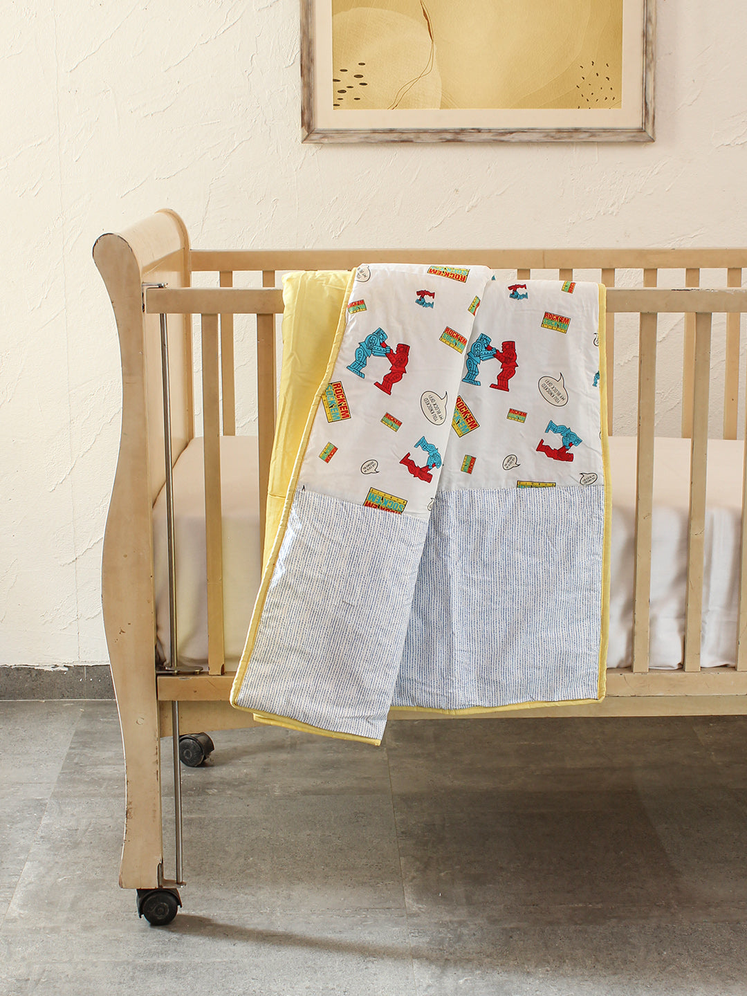 The Fighter Robots Quilt