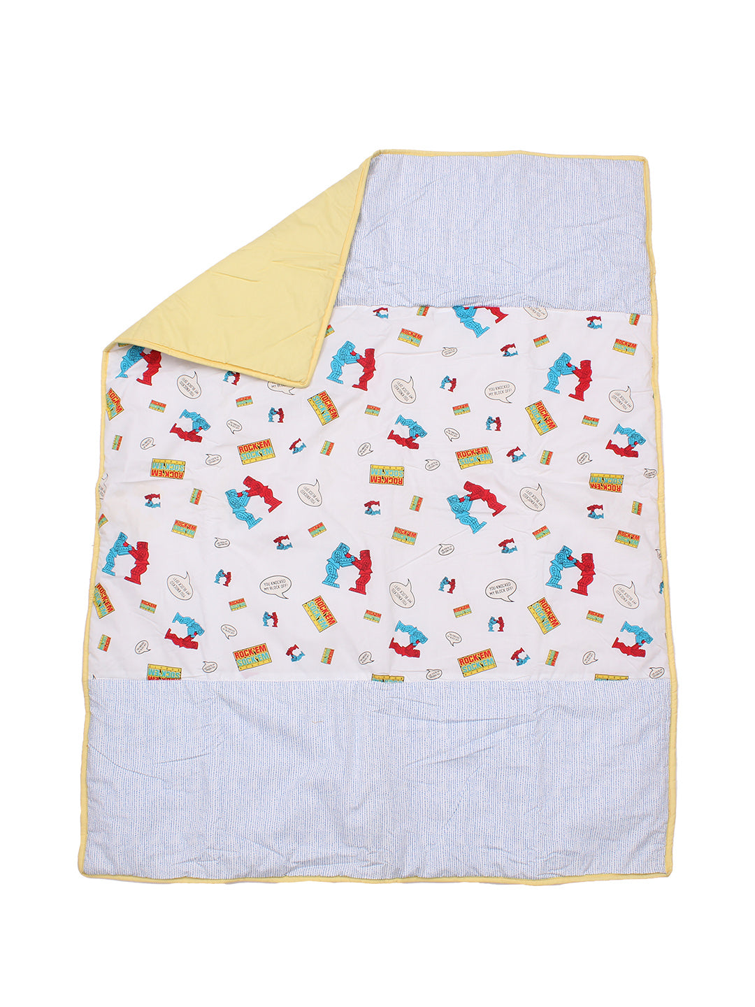 The Fighter Robots Quilt
