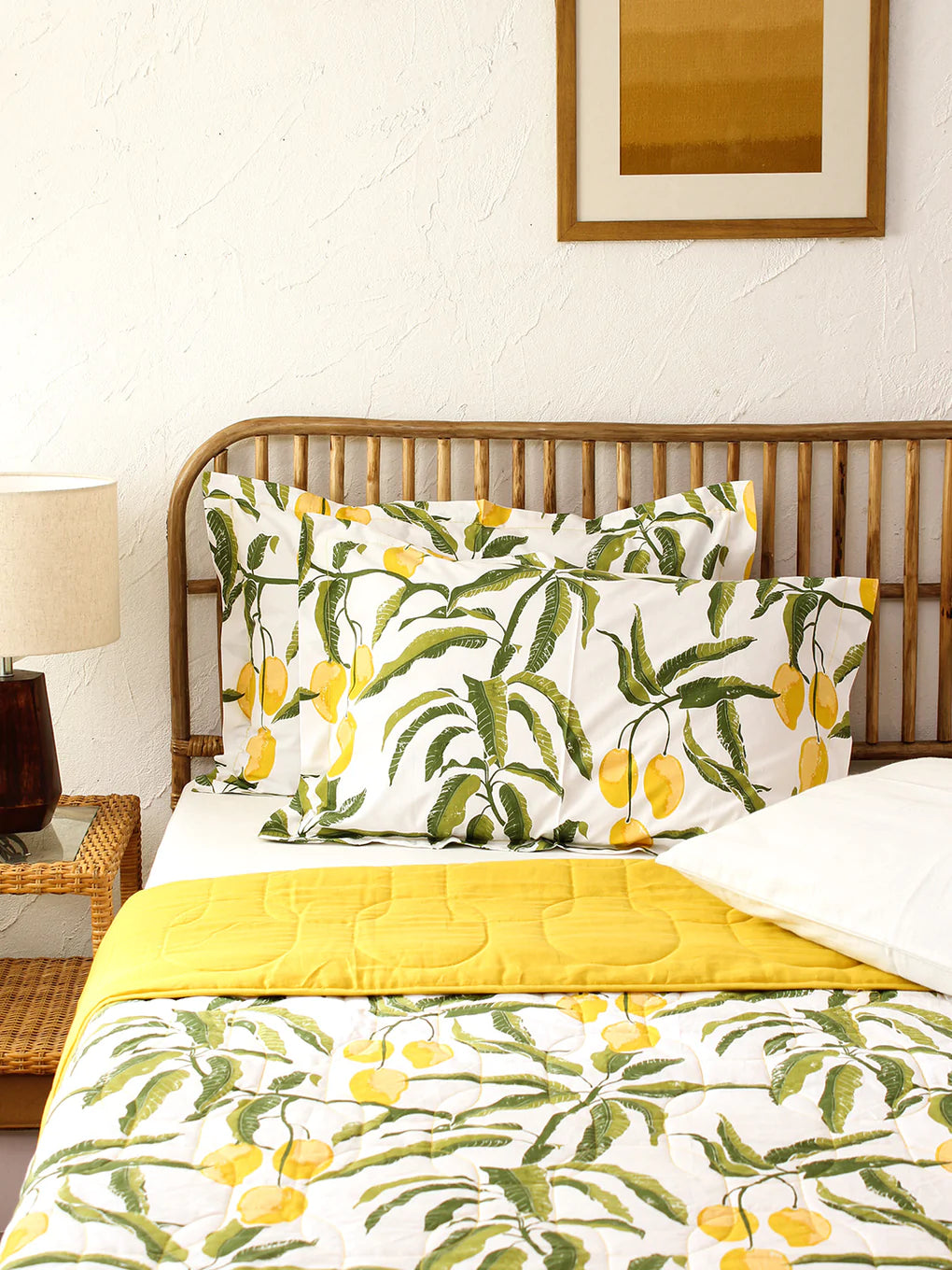 Rasaal Yellow Bedcover