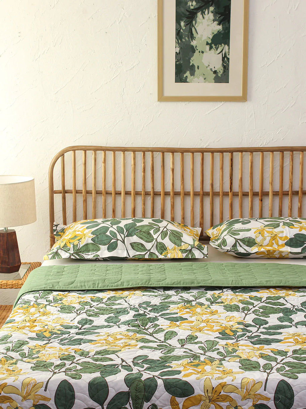 Senjana Green Green Bedcover