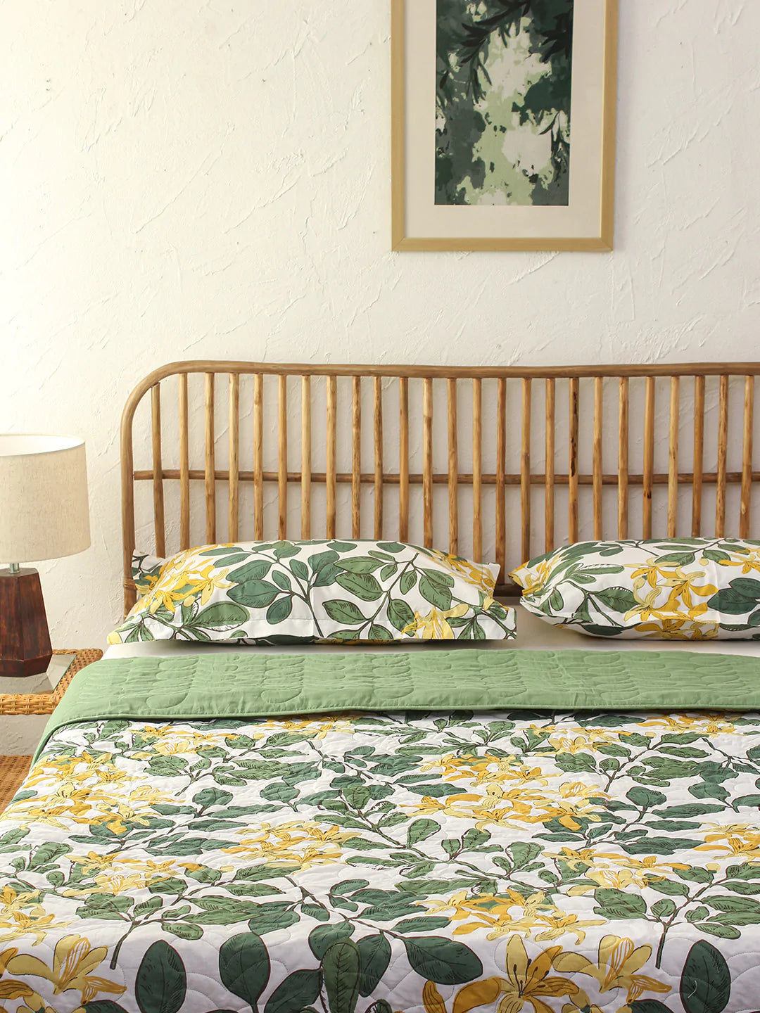 Senjana Green Green Bedcover