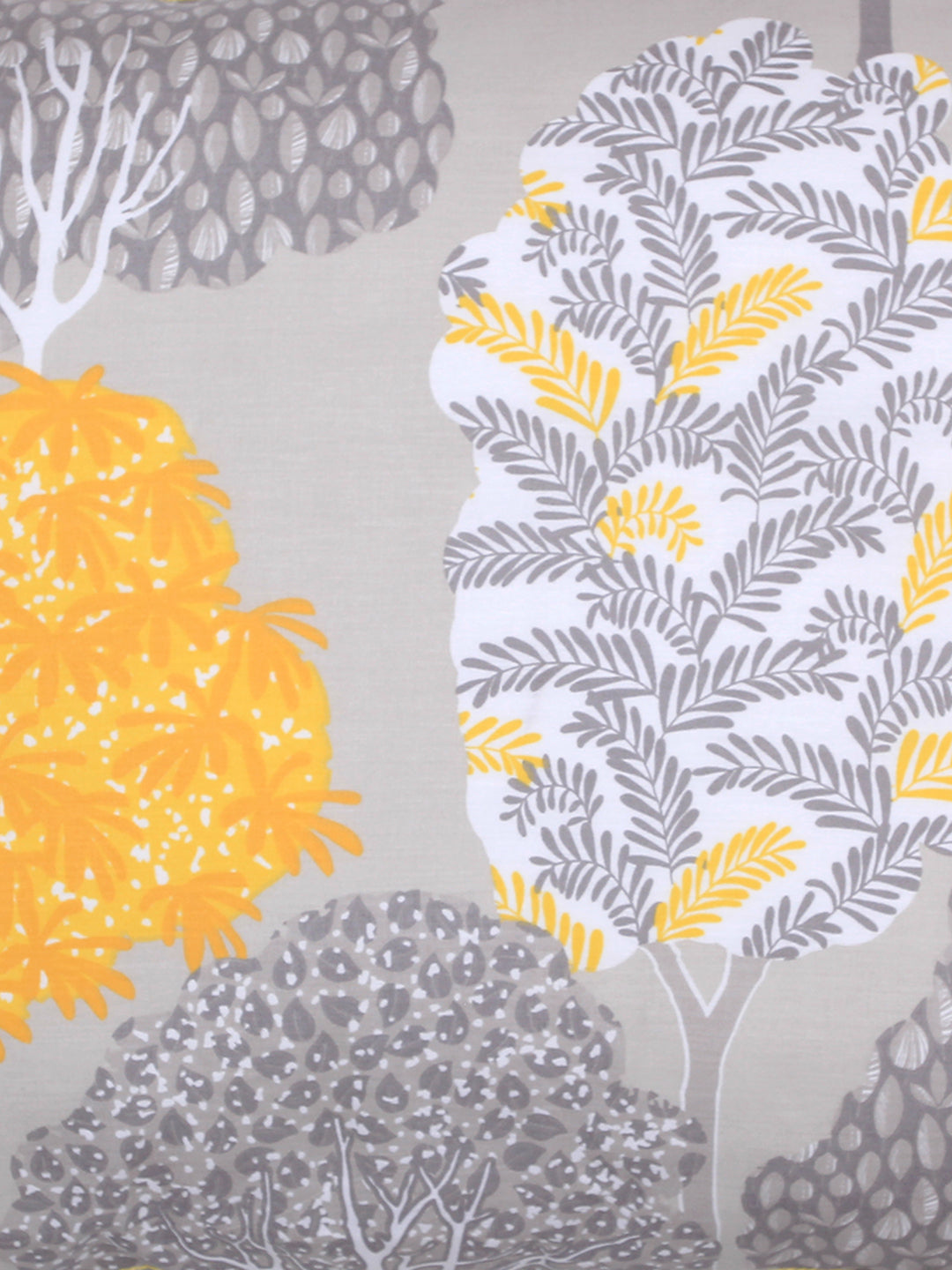 Saptaparni Yellow Bedsheet with Pillow Cover