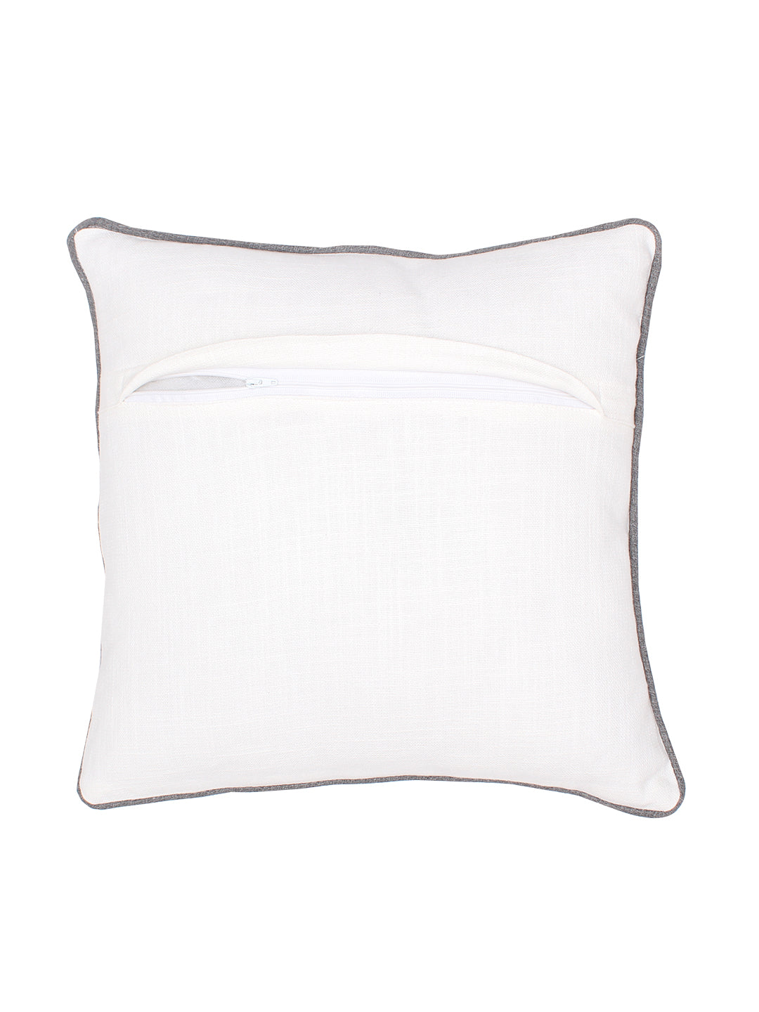Malaguni Grey Cushion Cover