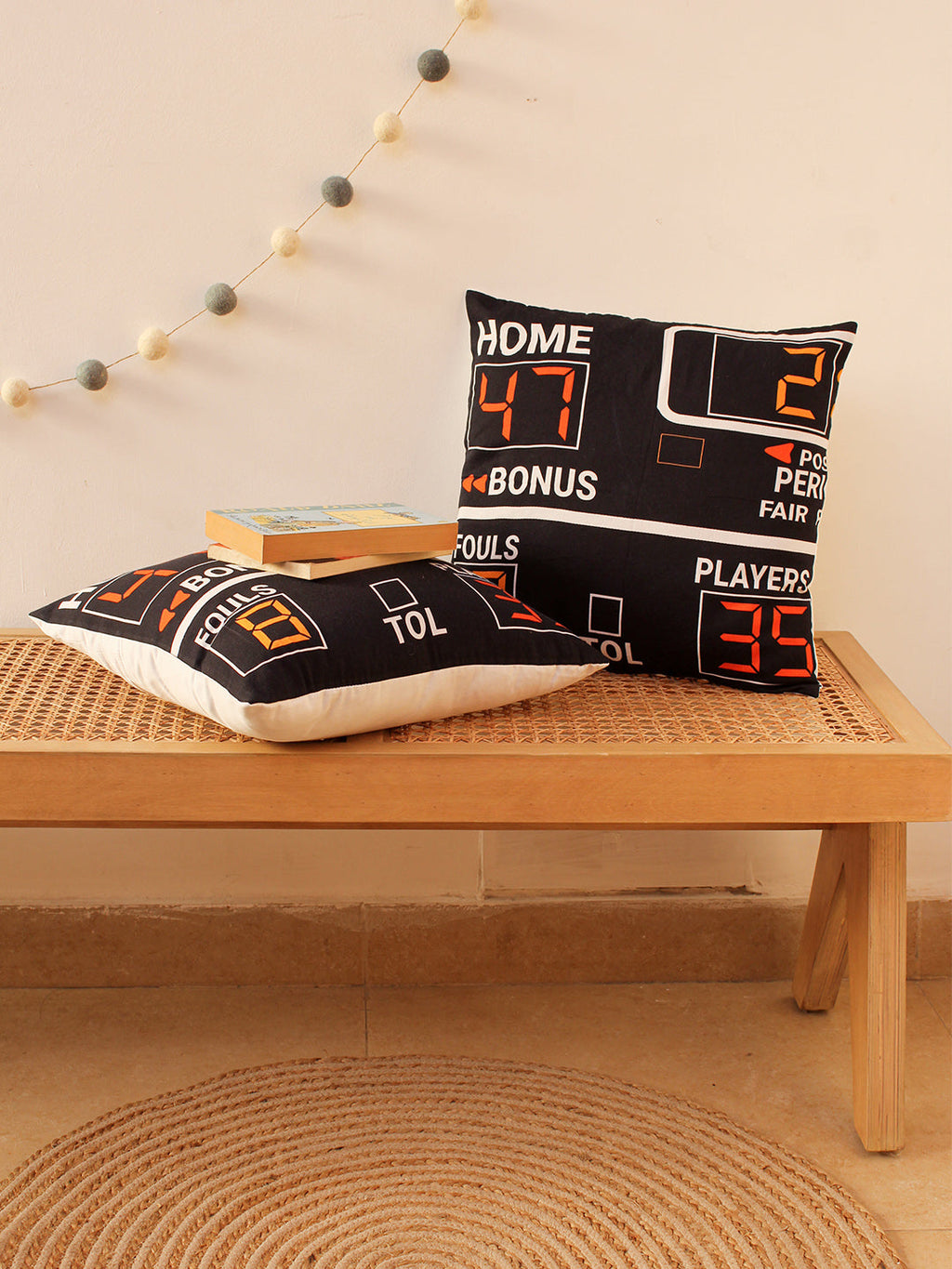 Score Board Puzzle A Cushion Cover