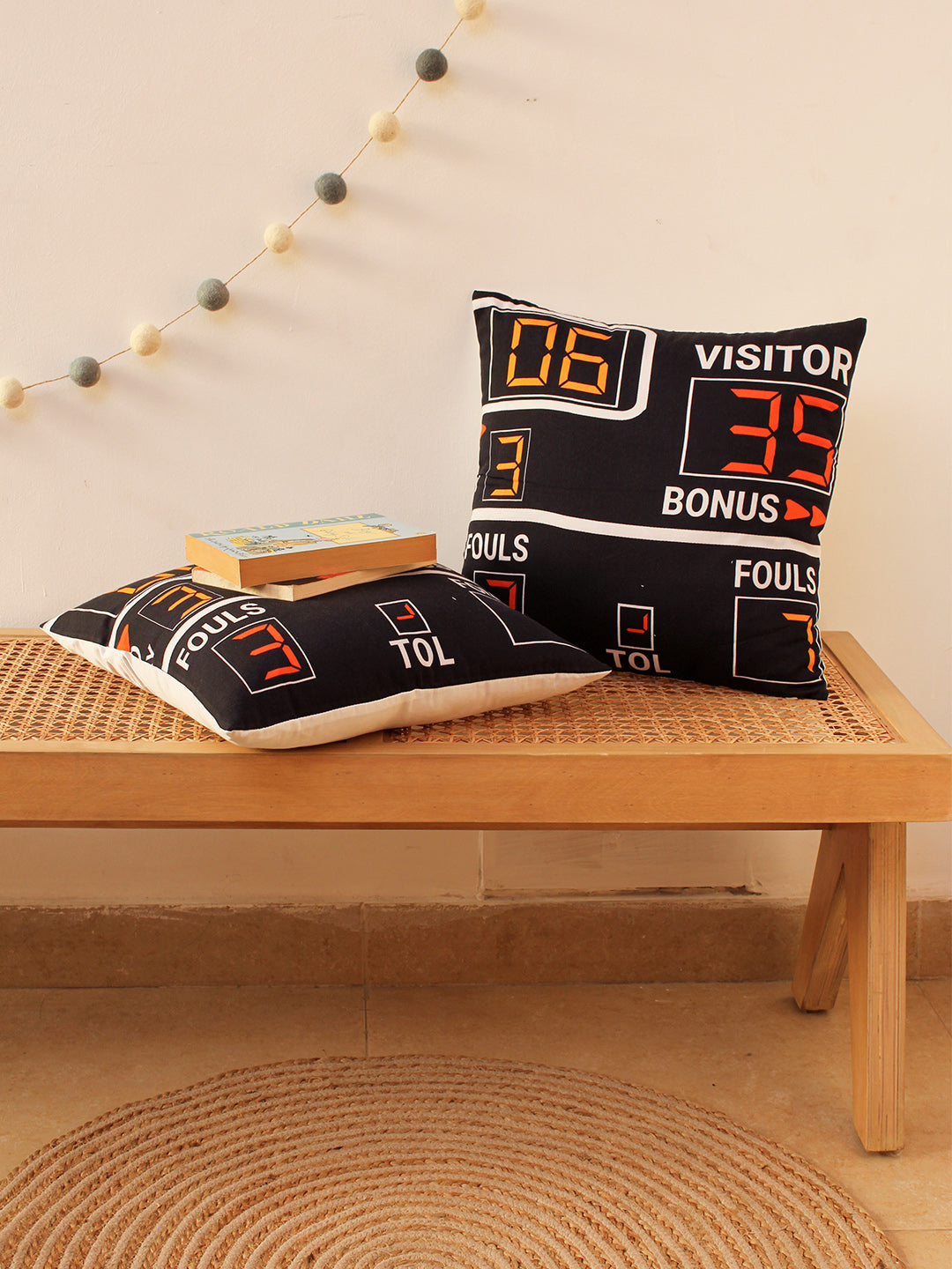 Score Board Puzzle B Cushion Cover
