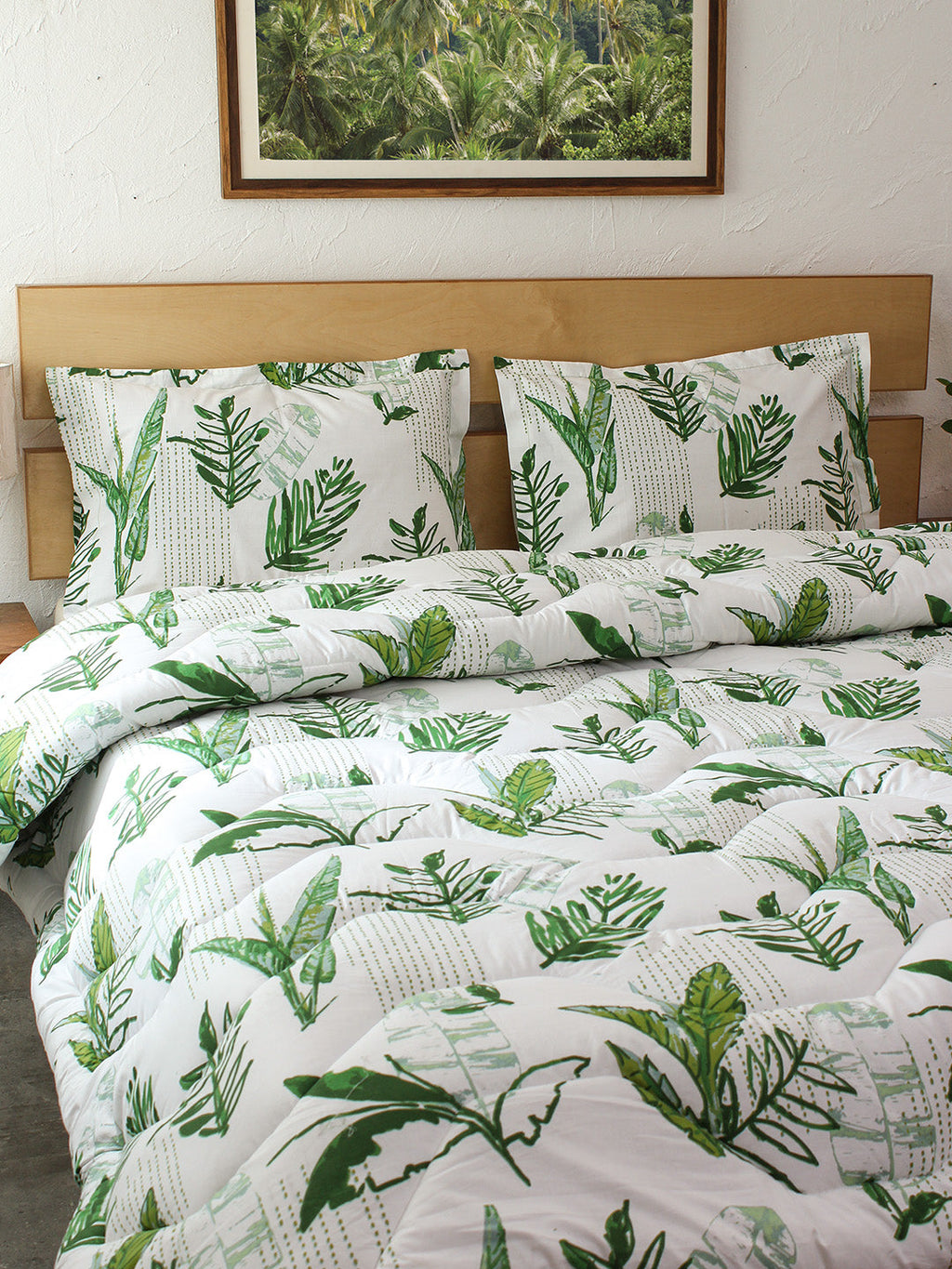 Vanam Green Comforter (Double)
