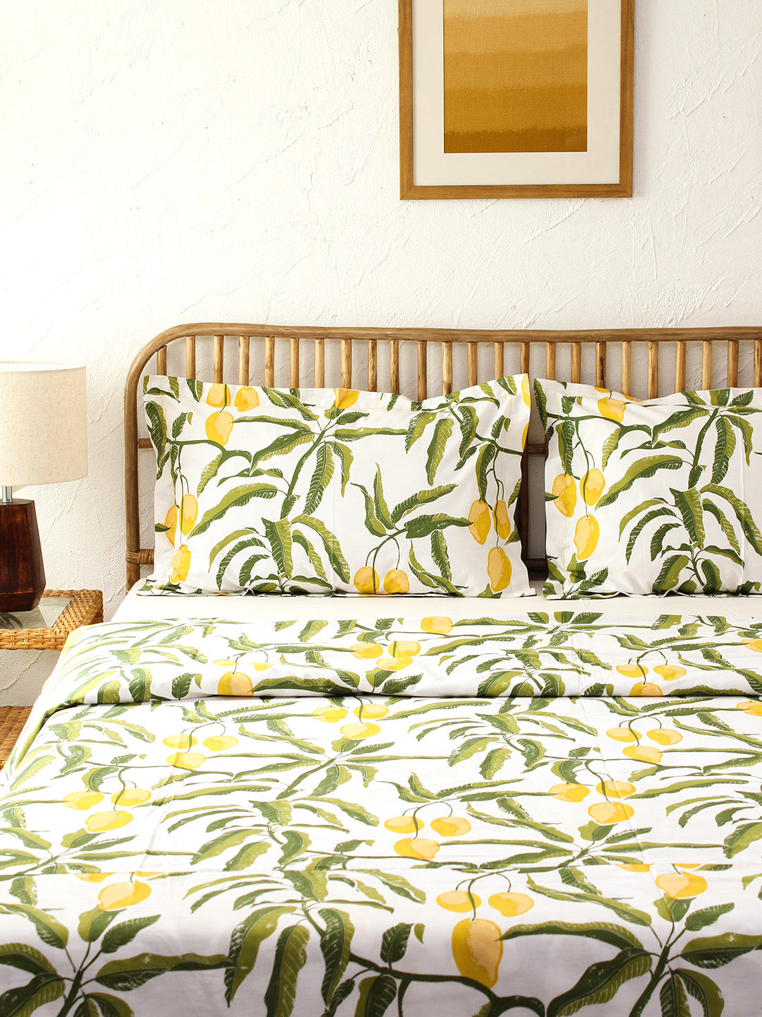 Amra Yellow Duvet Cover