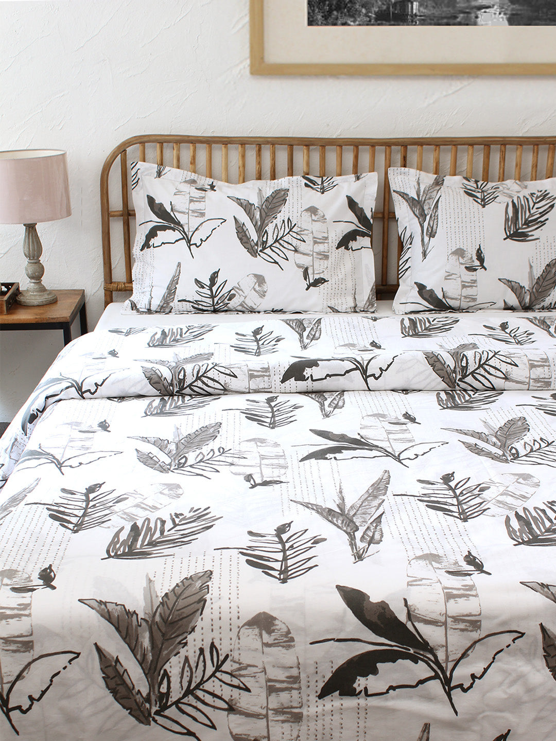 Vanam Grey Duvet Cover