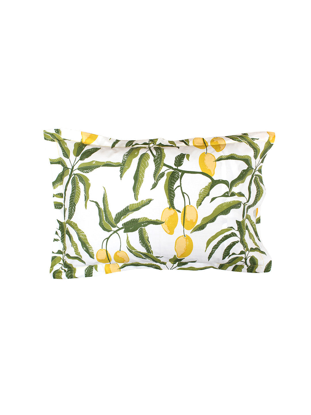 Amra Yellow Fitted Sheet with Pillow Cover