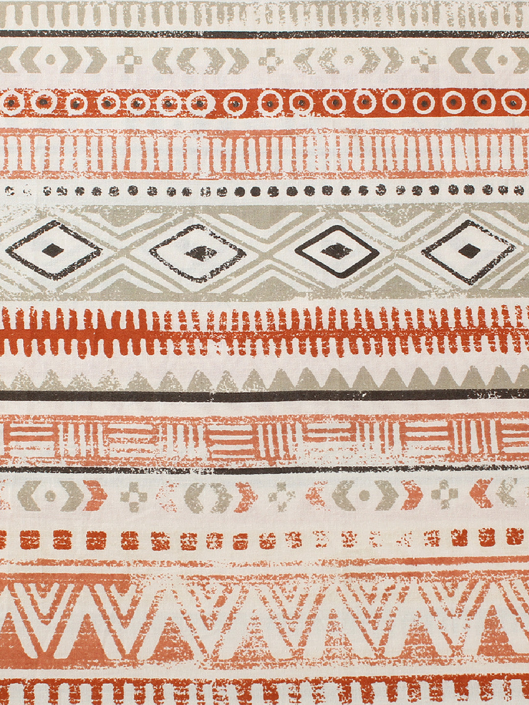 Meghwal Grey Fitted Sheet with Pillow Cover