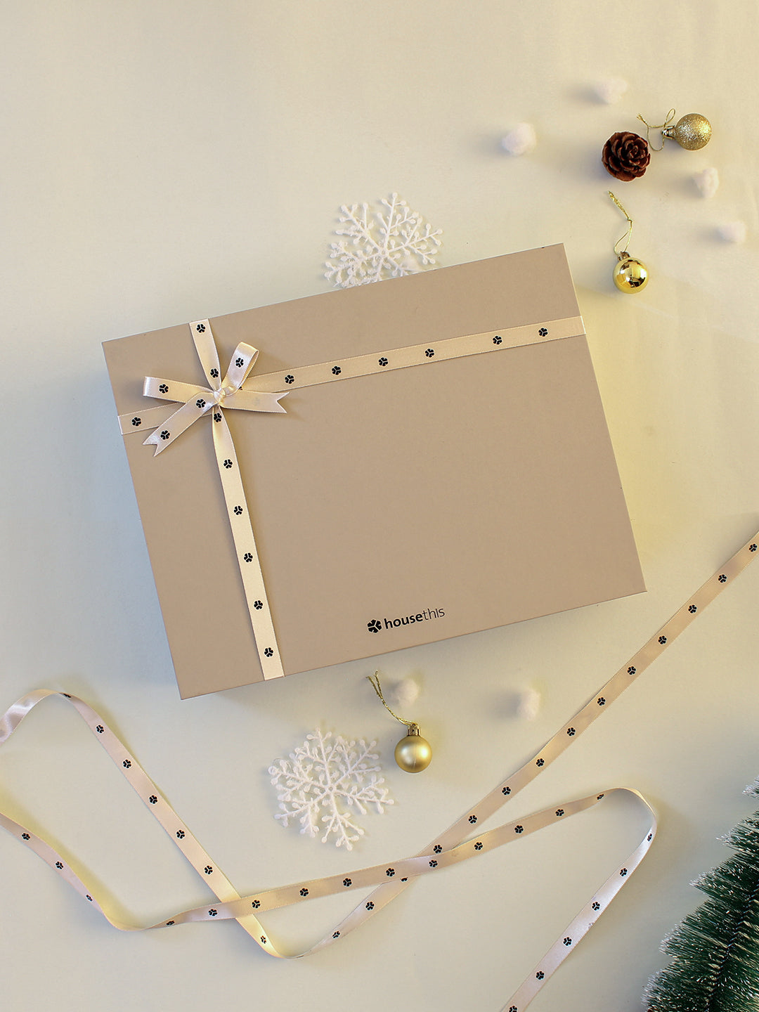 Jolly Reindeer Napkin Gift Set