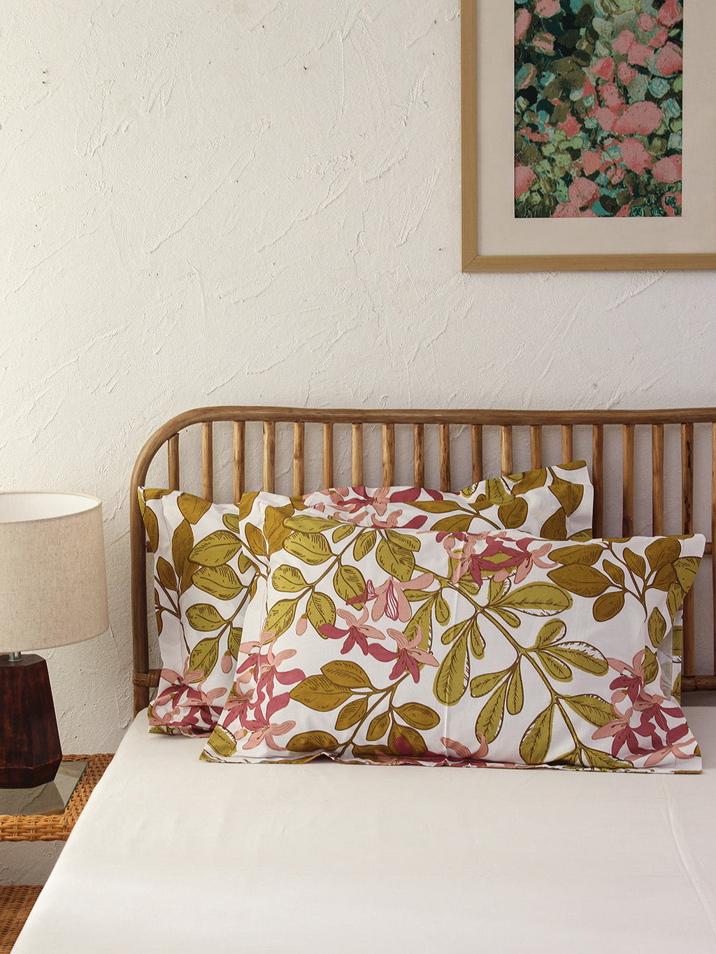 Moringa Green Pillow Cover