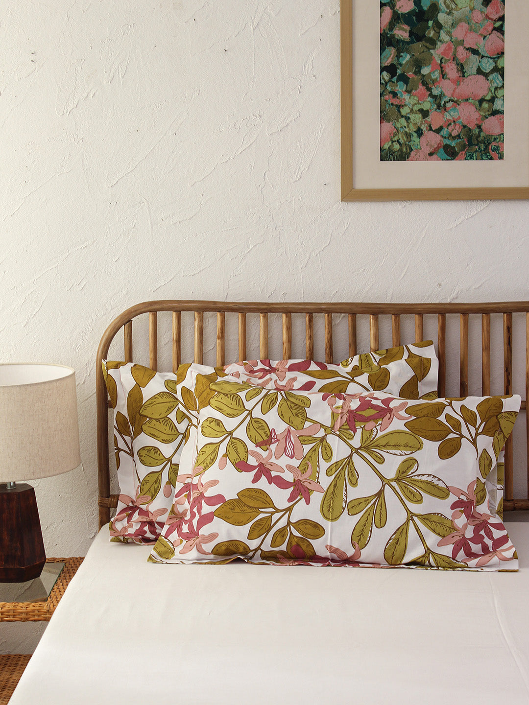 Moringa Green Pillow Cover