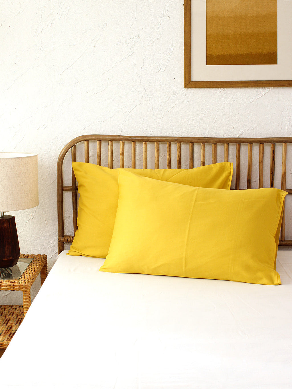 Piyambu Yellow Pillow Cover
