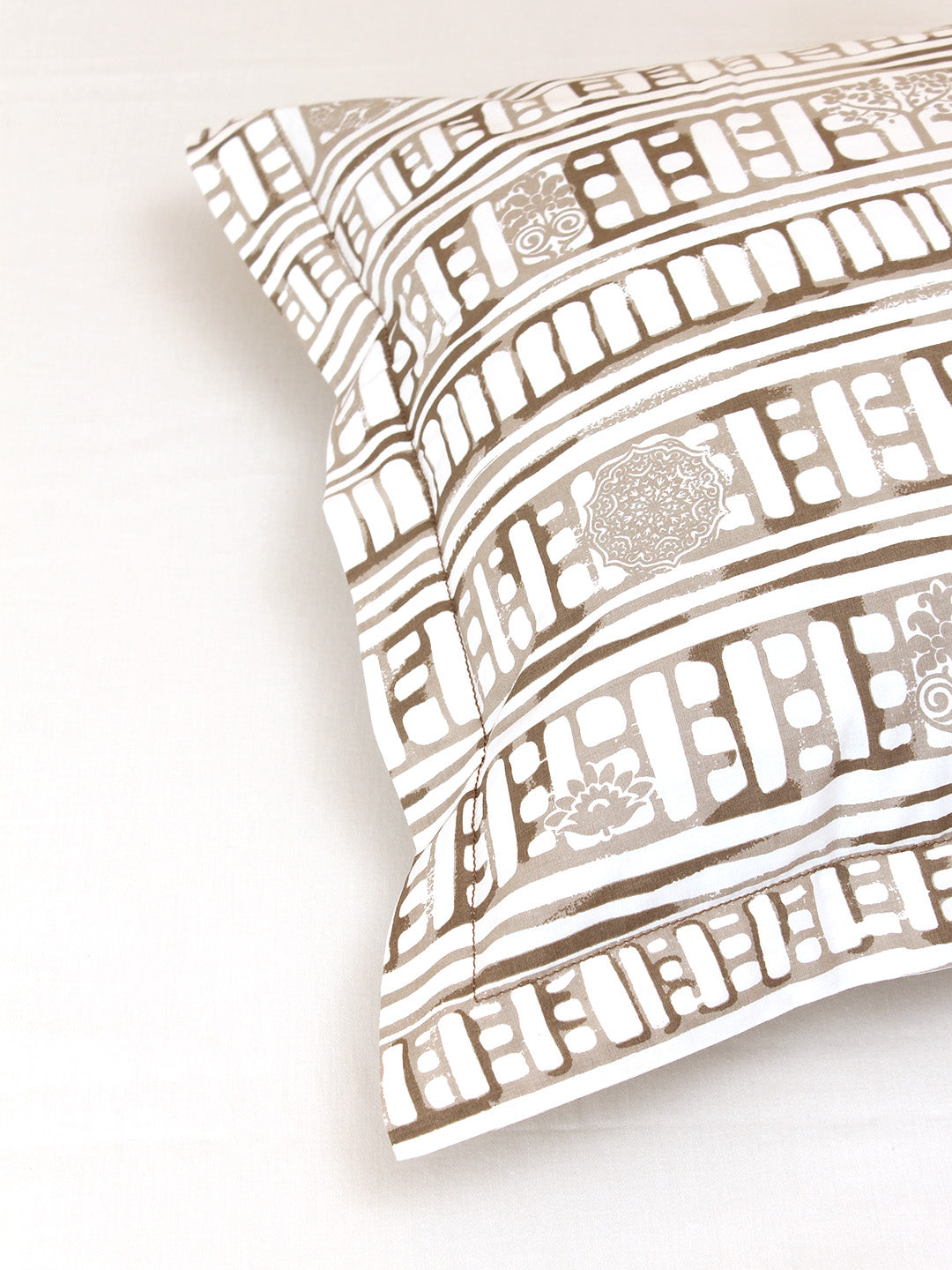 Sanchi Grey Pillow Cover