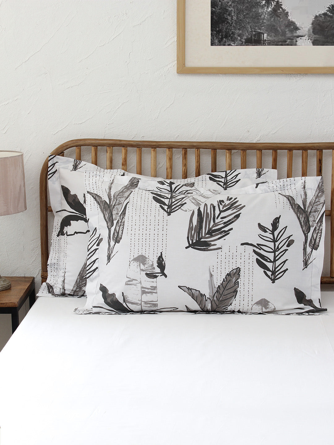 Vanam Grey Pillow Cover