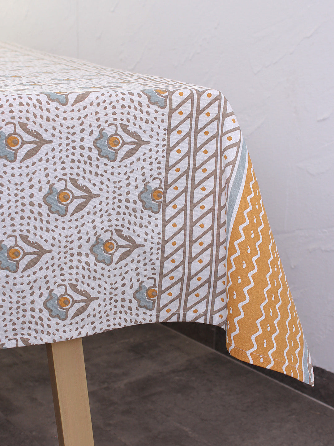 Sarovar Table Cover (Beige)