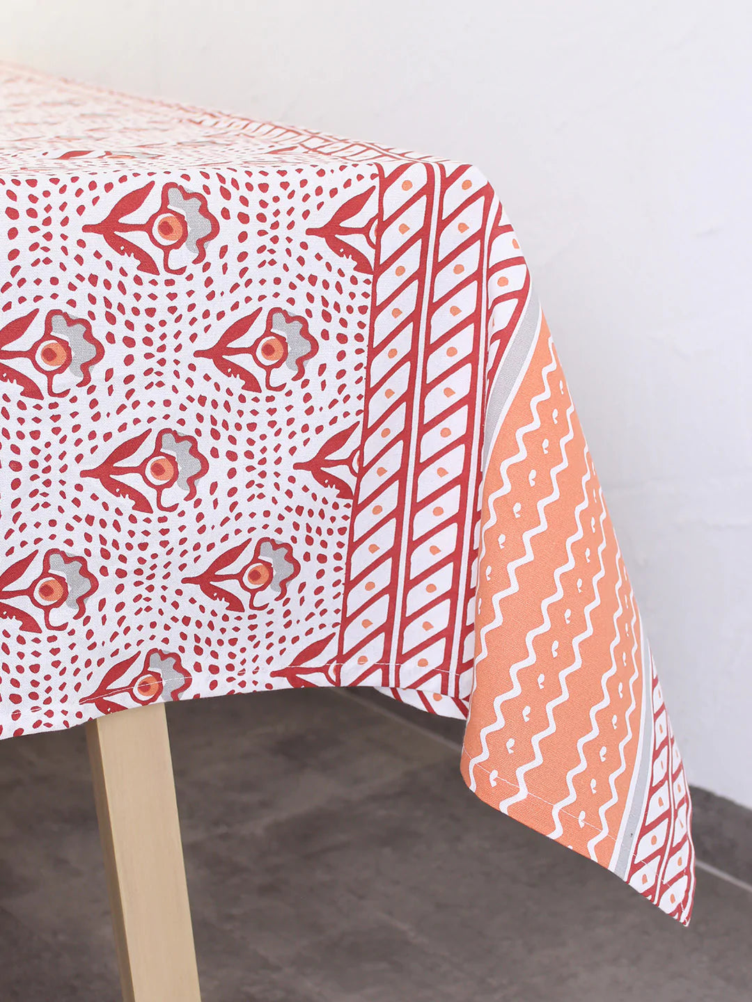 Sarovar Table Cover (Red) - Medium