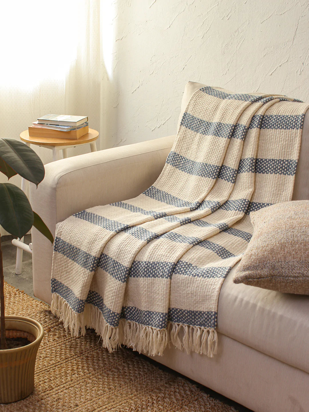 Shivalik Throw (Dark Blue)