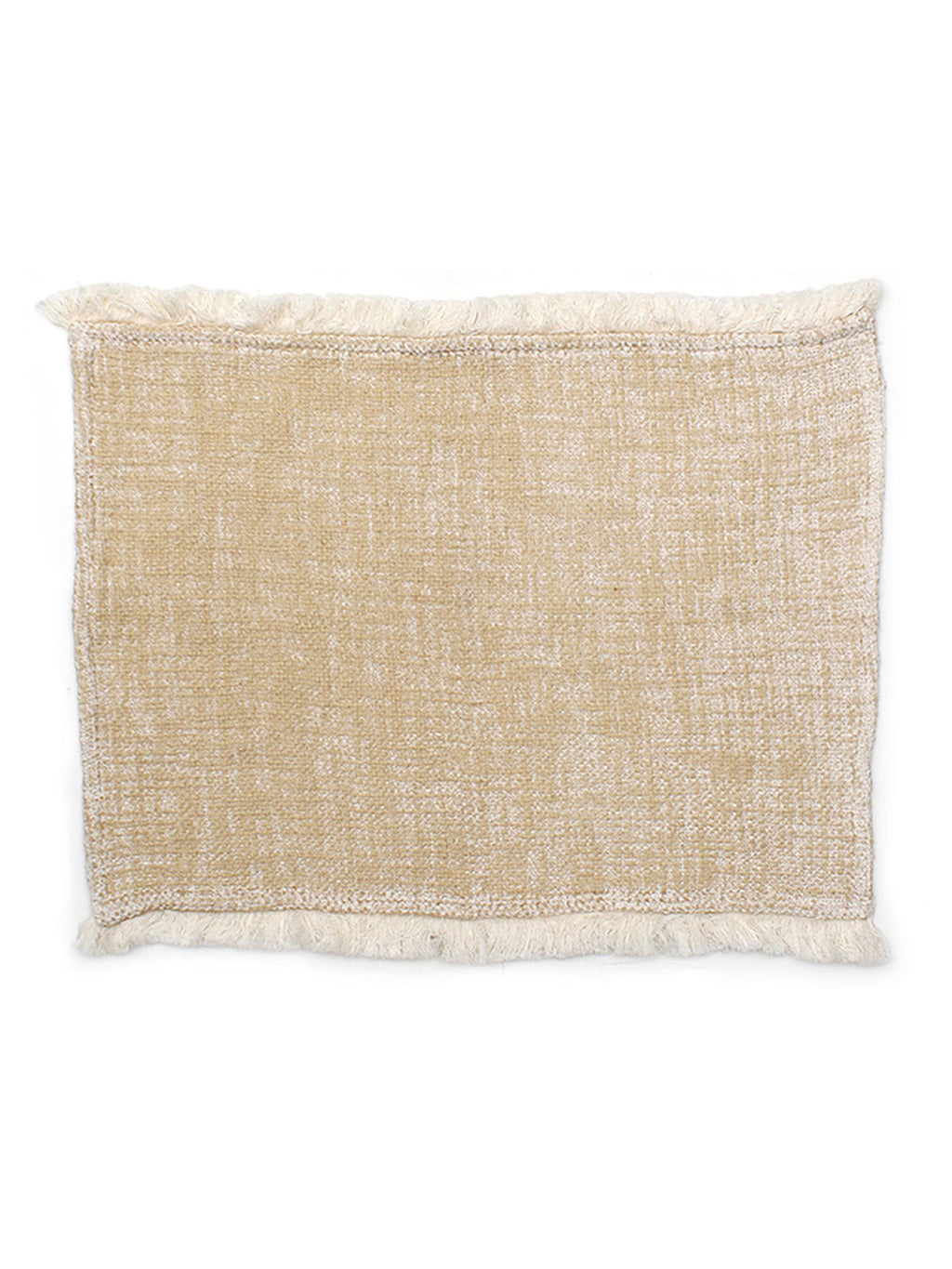 Matsya Vala Placemat Set Of 2 Placemats (Beige)