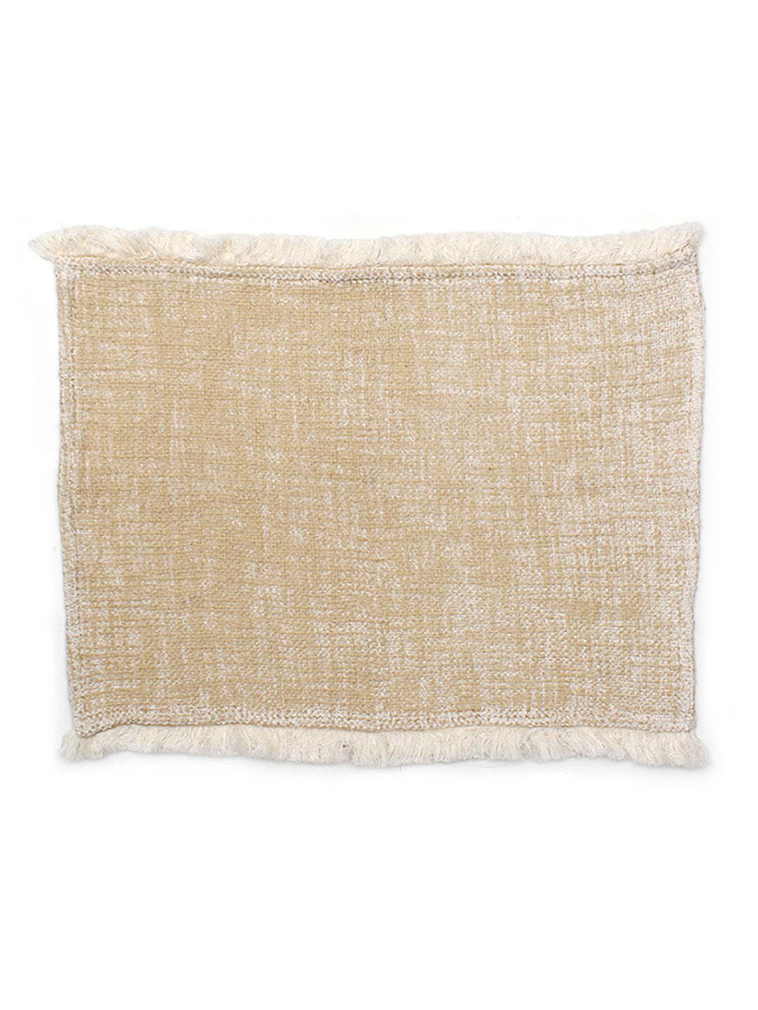 Matsya Vala Placemat Set Of 2 Placemats (Beige)