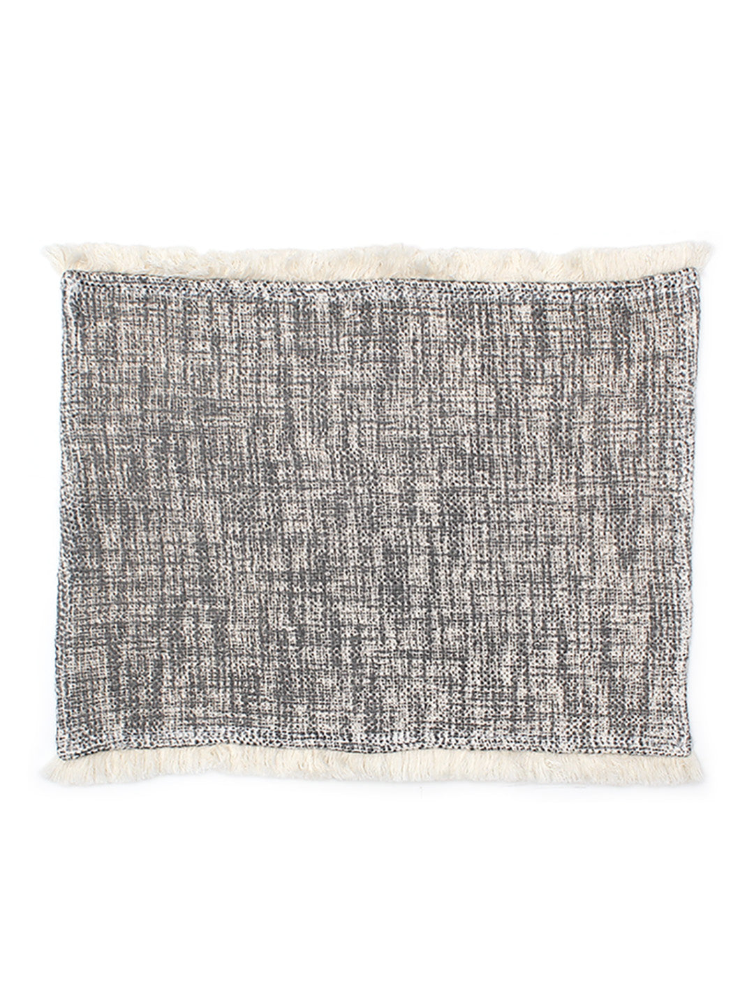 Matsya Vala Placemat Set Of 2 Placemats (Black)